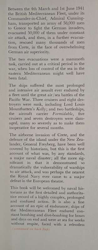 Crete 1941: The Battle at Sea by David A. Thomas