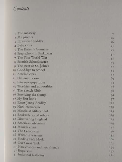 Memories & Sketches: The Autobiography of Eric Rosenthal by Eric Rosenthal