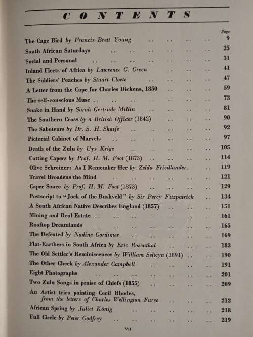 The South African Saturday Book by Eric Rosenthal & Richard F. Robinow