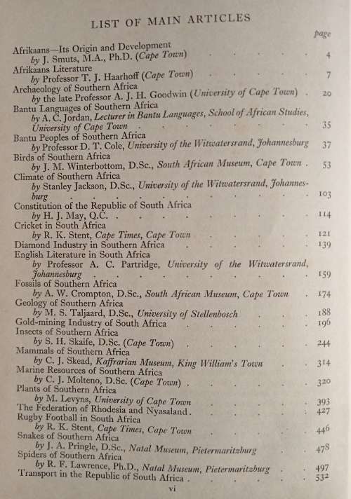 Encyclopaedia of Southern Africa by Eric Rosenthal