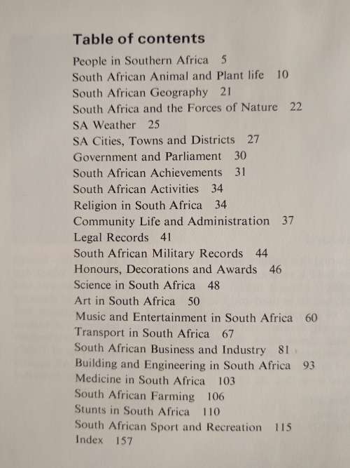 TOTAL`S book of Southern African Records - Edited by Eric Rosenthal