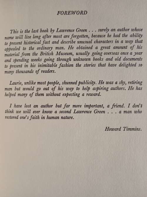 When The Journey`s Over by Lawrence G. Green