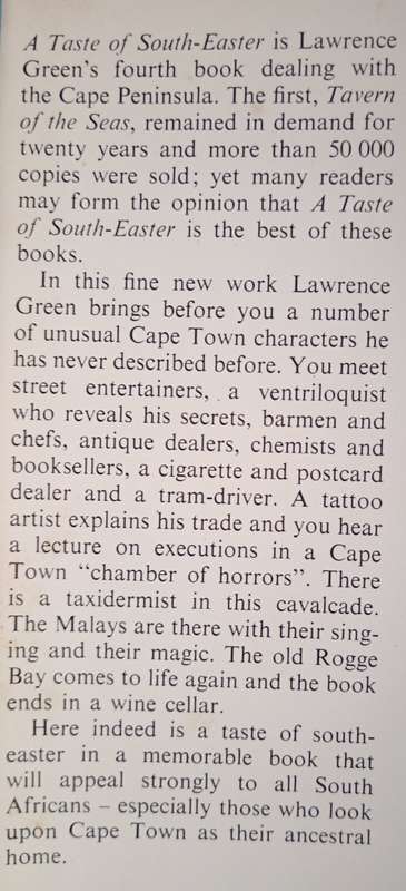 A Taste of South-Easter by Lawrence G. Green