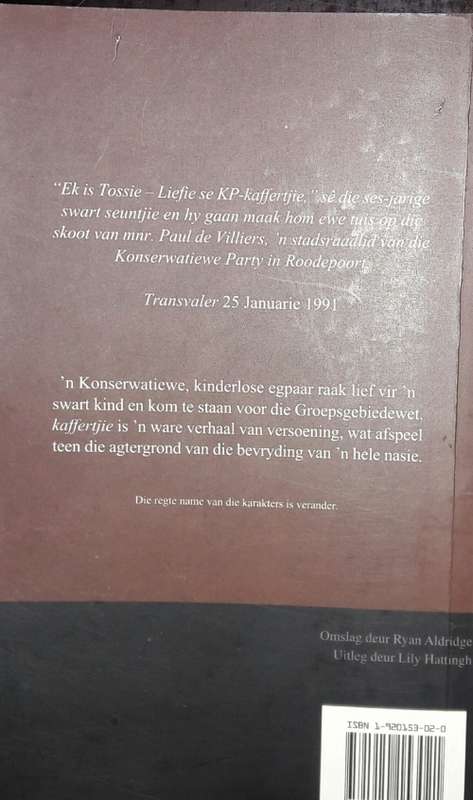 Kaffertjie - Johan Engelbrecht