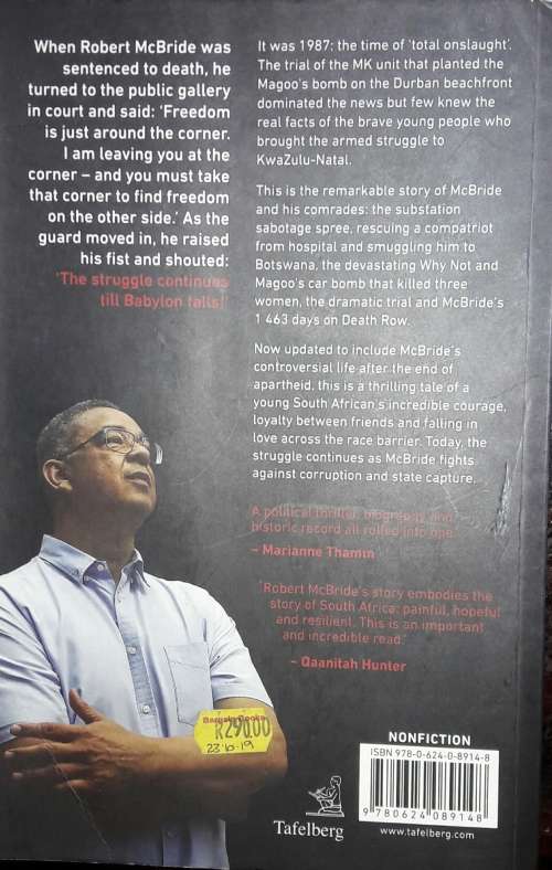 Robert McBride - The Struggle Continues - Bryan Rostron