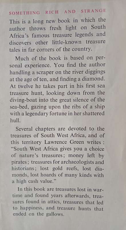 Something Rich & Strange by Lawrence G. Green
