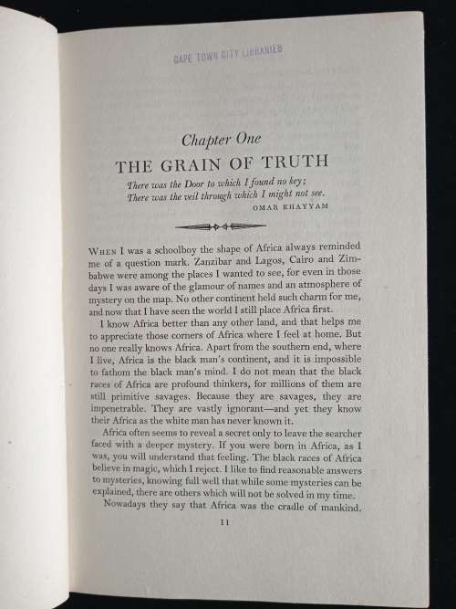 Old Africa`s Last Secrets by Lawrence G. Green