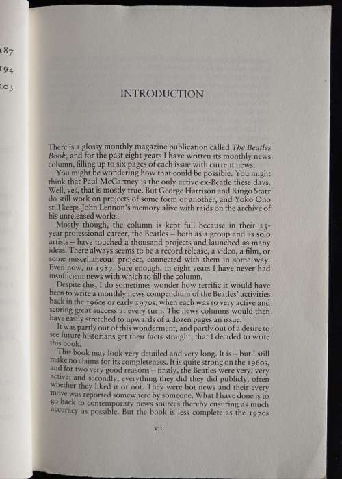 The Beatles: 25 Years in the life - A Chronology 1962-87 by Mark Lewisohn