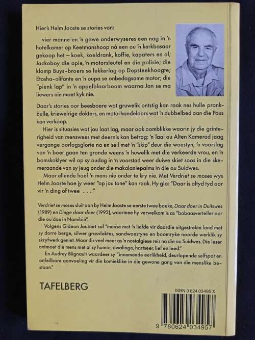 Verdriet se Moses by Helm Jooste