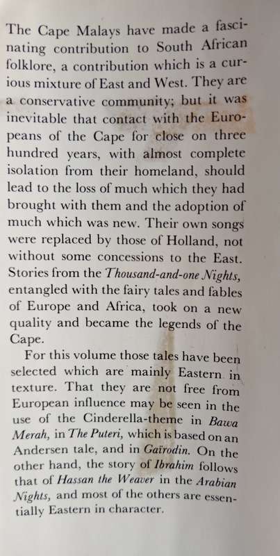 Tales from the Malay Quarter by I. D. du Plessis
