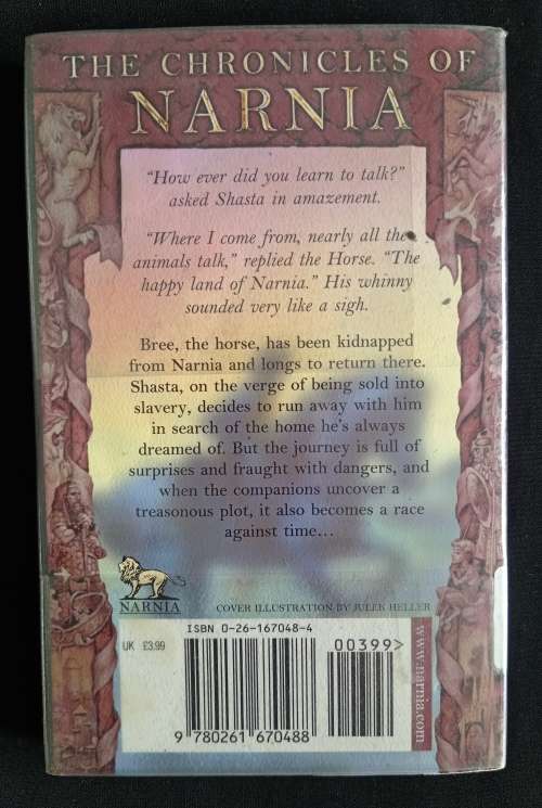 The Chronicles of Narnia 3: The Horse & His Boy by C. S. Lewis