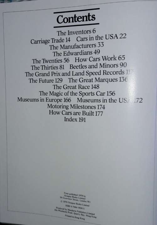 The Pictorial History Of The Car - Peter Roberts