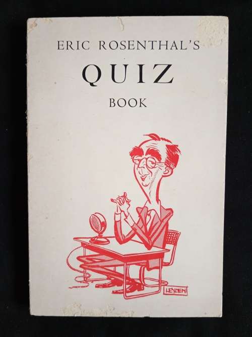 Eric Rosenthal`s Quiz Book by Eric Rosenthal