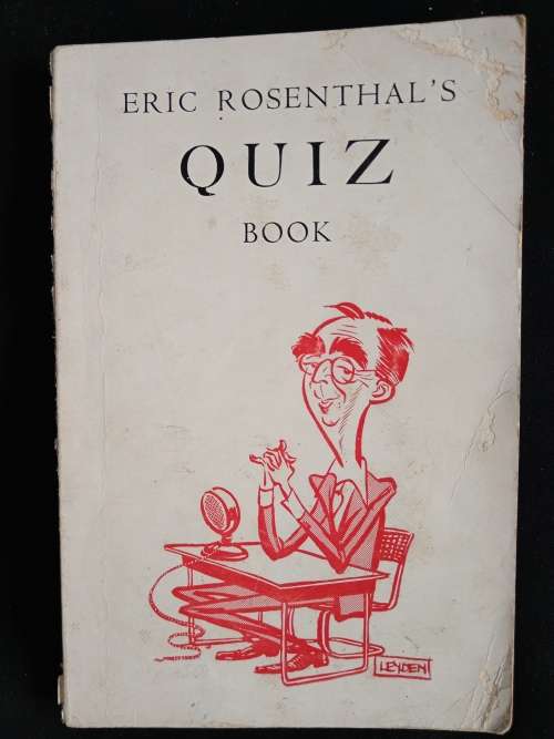 Eric Rosenthal`s Quiz Book by Eric Rosenthal