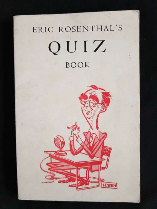 Eric Rosenthal`s Quiz Book by Eric Rosenthal