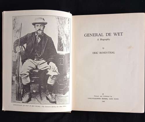 General de Wet: A Biography by Eric Rosenthal