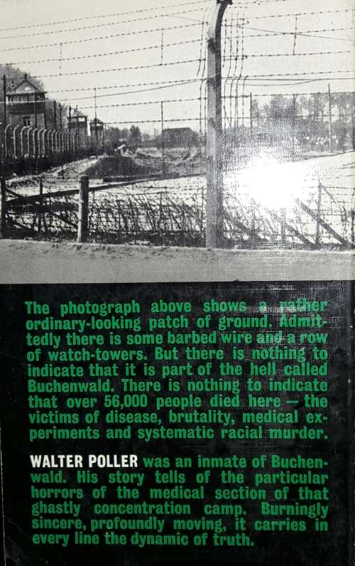 Medical Block Buchenwald - Walter Poller