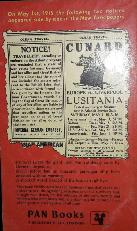 The Last Voyage Of The Lusitania - AA & M Hoehling