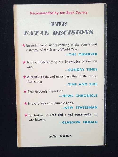 The Fatal Decisions Translated by Constantine Fitz Gibbon