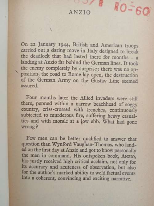 Anzio by Wynford Vaughan-Thomas