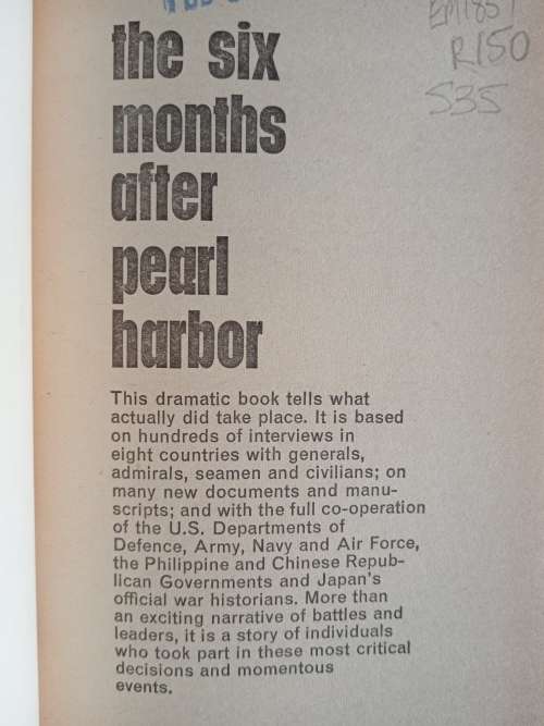 But Not in Shame: The 6 months after Pearl Harbor by John Toland