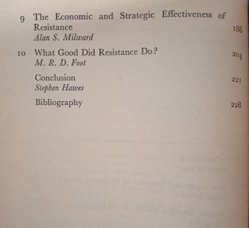 Resistance in Europe: 1939-45 - Edited by Stephen Hawes & Ralph White