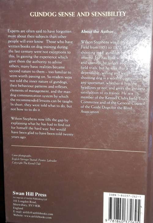 Gundog Sense And Sensibility - Wilson Stephens