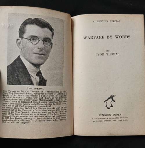Warfare by Words by Ivor Thomas