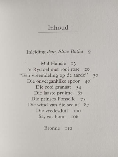 Mal Hansie en Ander verhale by Audrey Blignault