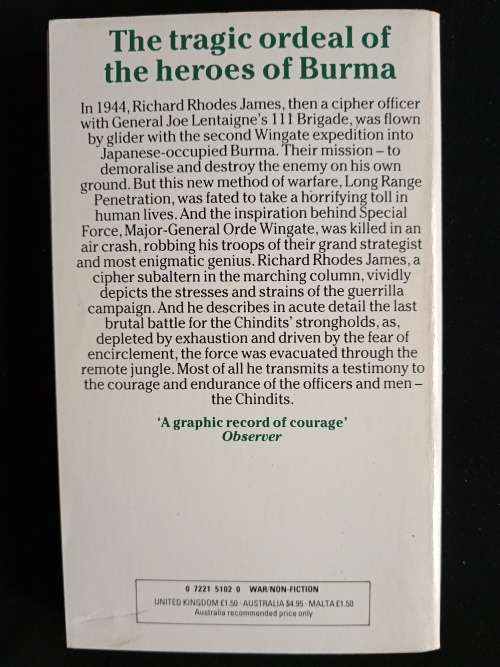Chundit by Richard Rhodes James
