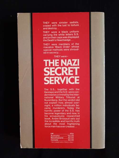 The Nazi Secret Service by André Brissaud