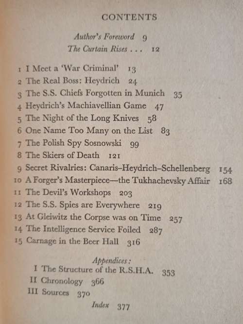 The Nazi Secret Service by André Brissaud