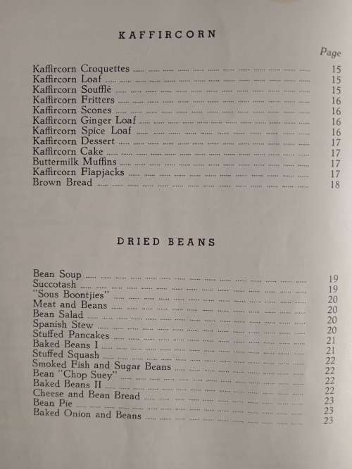 Recipes: Mealies, K@ffir Corn, Dried Beans
