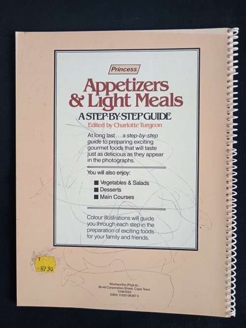 Appetizers & Light Meals: A Step-by-step guide - Edited by Charlotte Turgeon