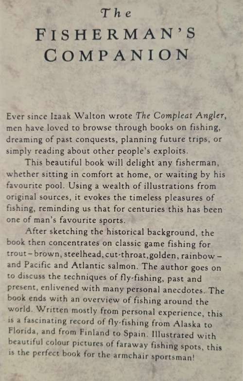 The Fisherman`s Companion by John Buckland