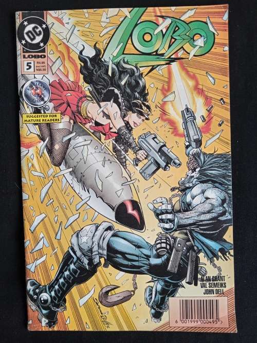 Lobo - no. 5 by Alan Grant, Val Semeiks & John Dell