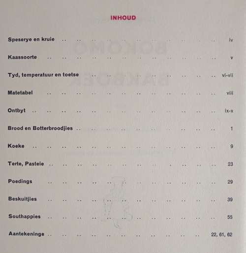 Bokomo Bakboek - Compiled & Tested by Experts
