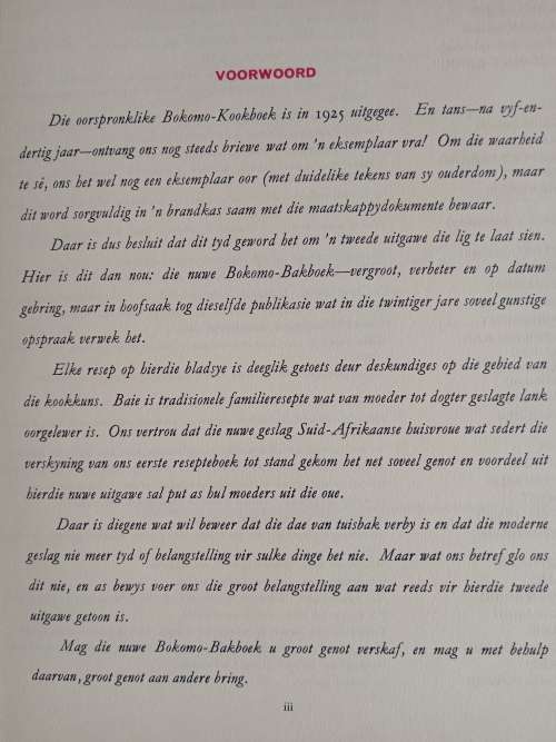 Bokomo Bakboek - Compiled & Tested by Experts
