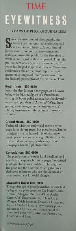 Eyewitness: 150 Years of Photojournalism by Richard Lacayo & George Russell