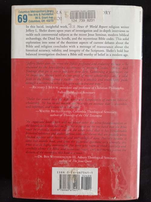 Is The Bible True? by Jeffrey L. Sheler