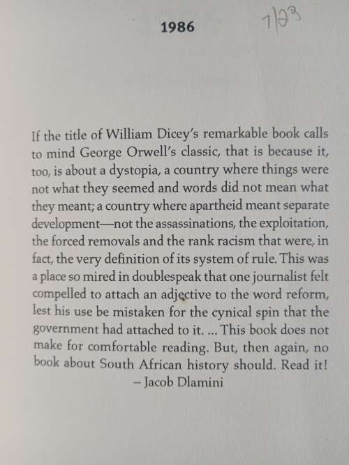 1986 by William Dicey