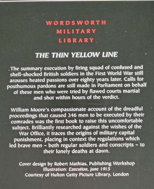 The Thin Yellow Line by William Moore