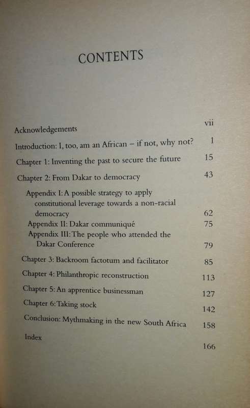 The Other Side Of History - Frederik Van Zyl Slabbert