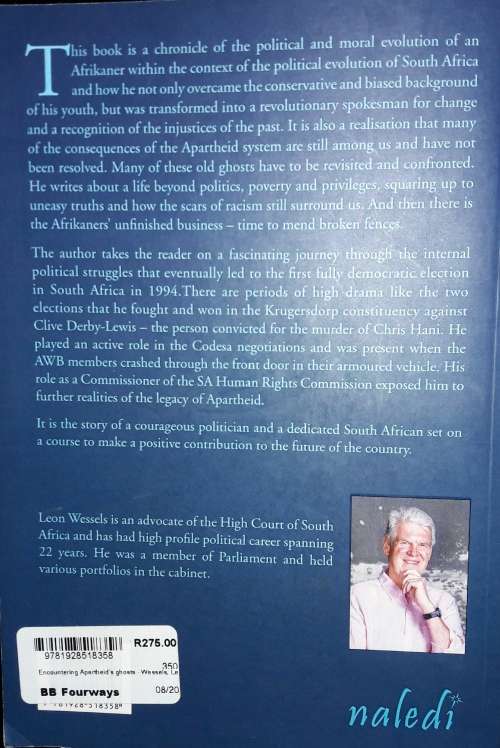 Encountering Apartheid`s Ghosts - Leon Wessels
