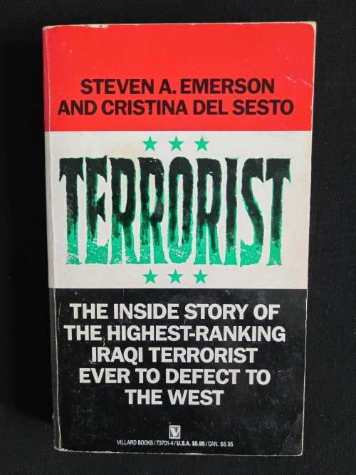Terrorist by Steven A. Emerson & Christina Del Sesto
