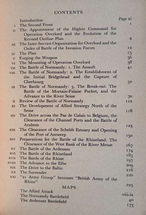 Normandy to The Baltic by Field-Marshall Montgomery