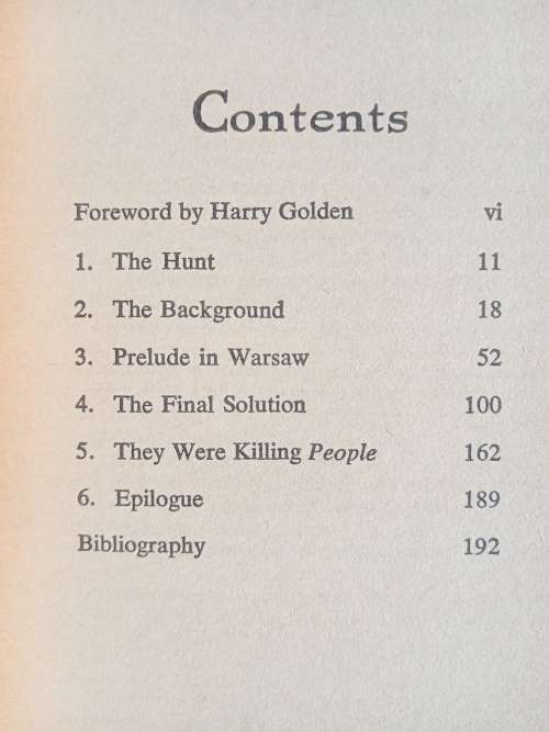 The Case Against Adolf Eichmann - Edited by Henry A. Zeiger with a Foreword by Harry Golden