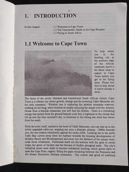 Western Cape & South Africa Fresh Air: Site Guide by Greg Hamerton