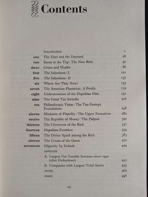 The Rich, The Super Rich: A Study in the Power of Money Today by Ferdinand Lundberg