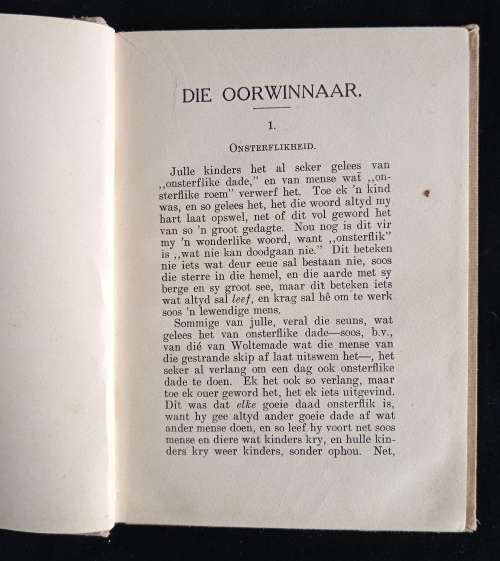 Die Oorwinnaar: Verhale van President Steyn by M. E. Rothmann